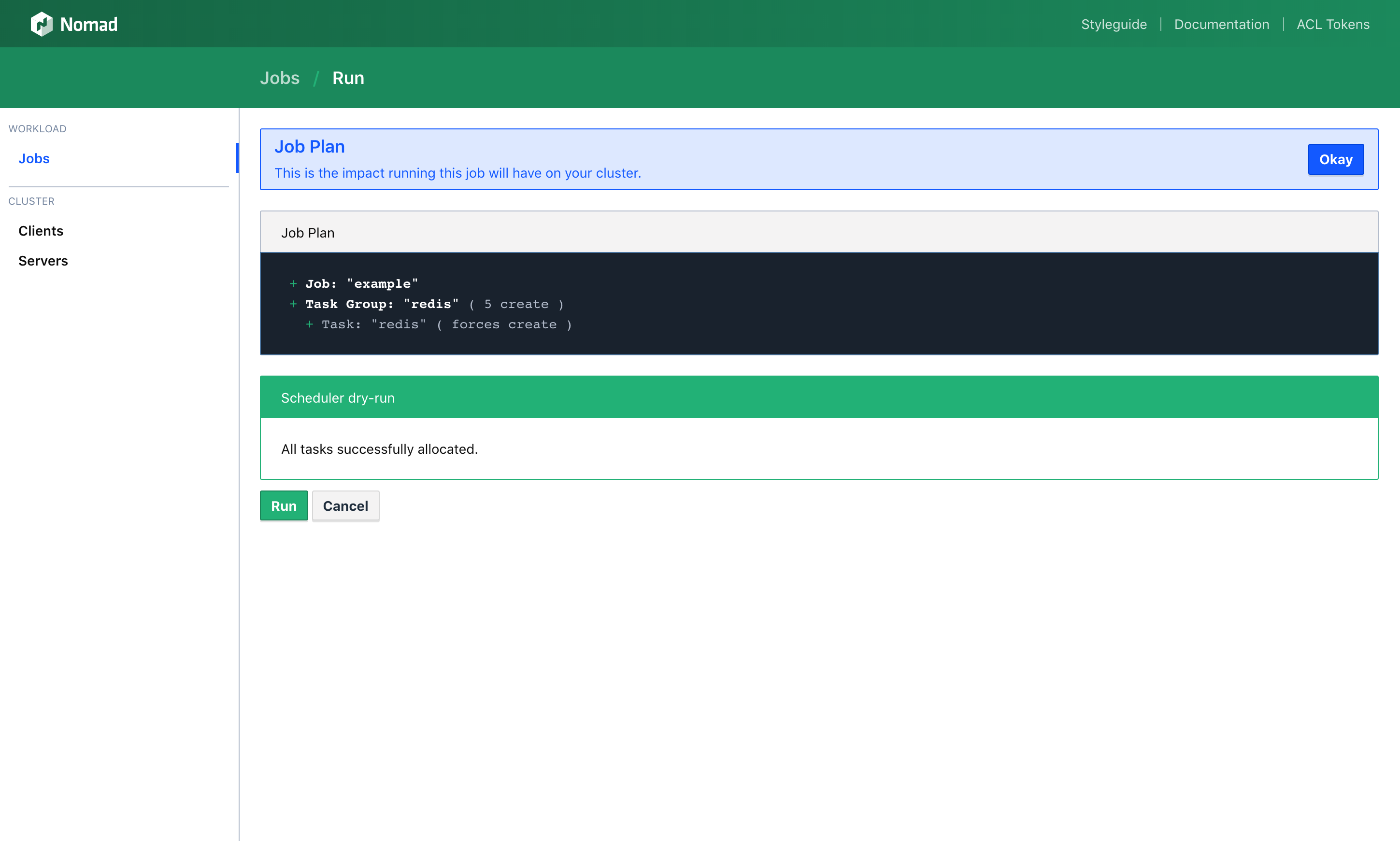 Job Plan Page