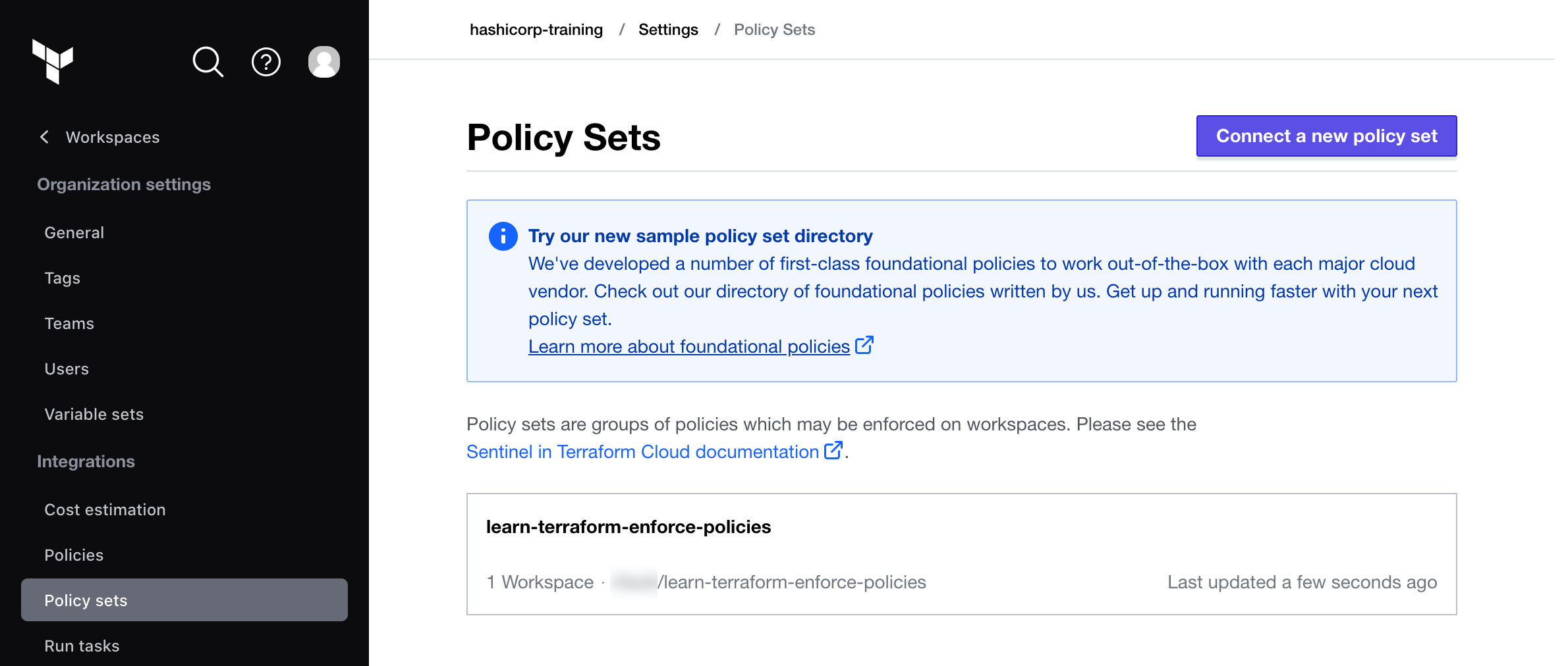 policy assignment terraform