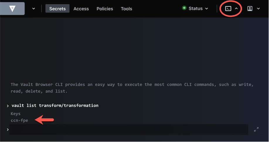 Transform Secrets Engine