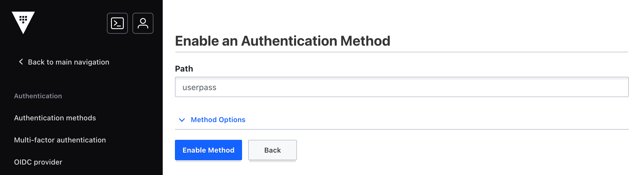 Manage Authentication Methods | Vault | HashiCorp Developer