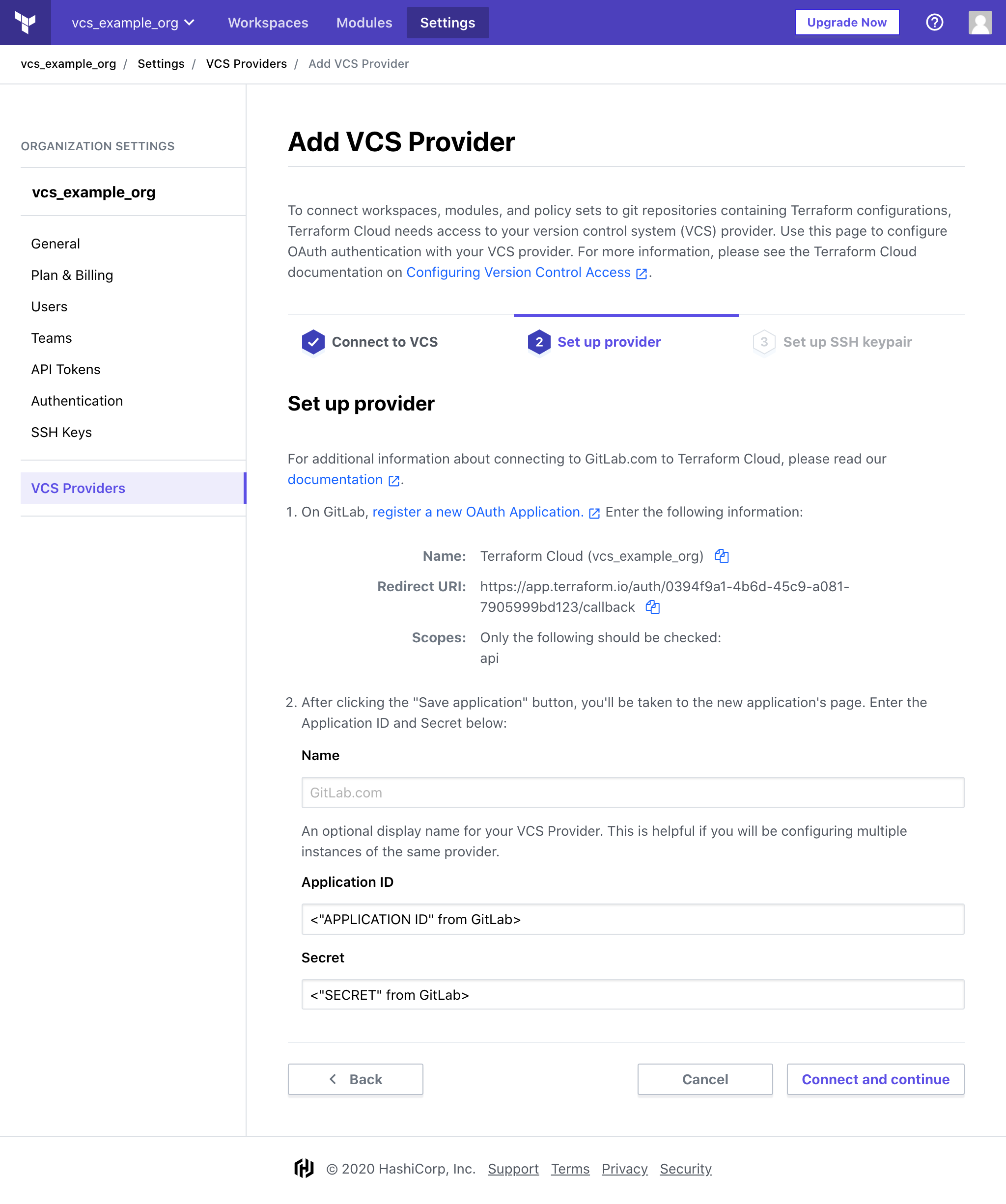 GitLab VCS Providers Terraform Enterprise Terraform By HashiCorp gitlab-vcs-providers-terraform-enterprise-terraform-by-hashicorp