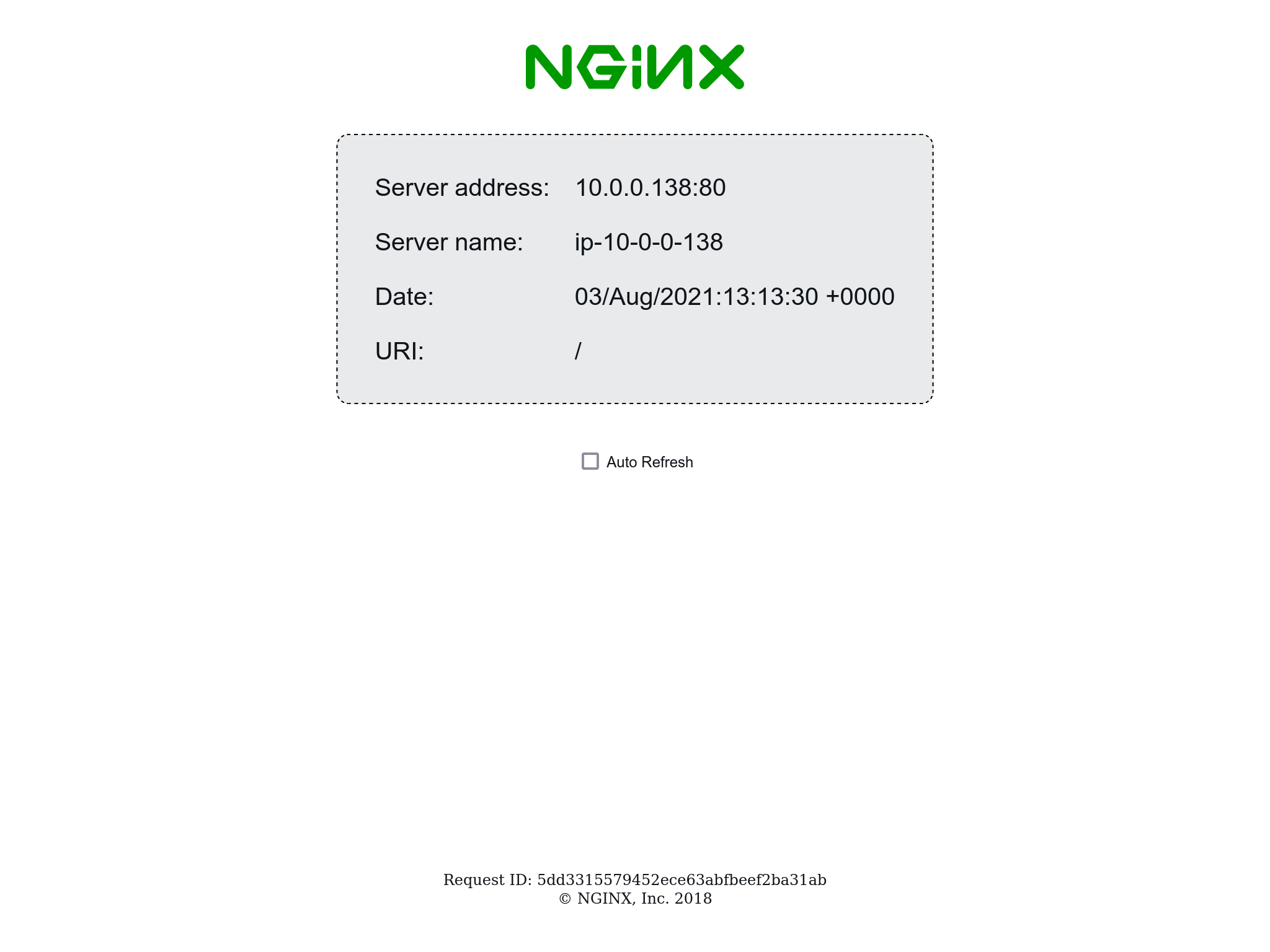 BigIP Load Balancer redirecting traffic to NGINX instances