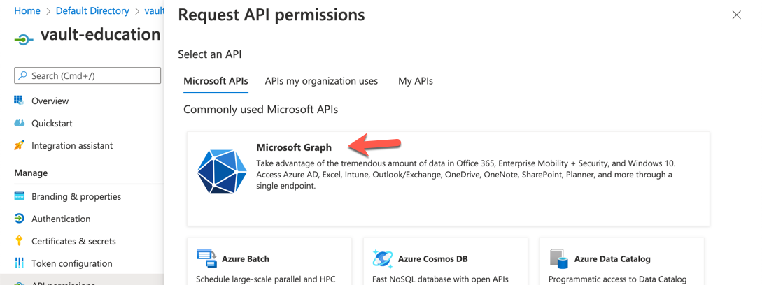 Azure directory app perms legacy