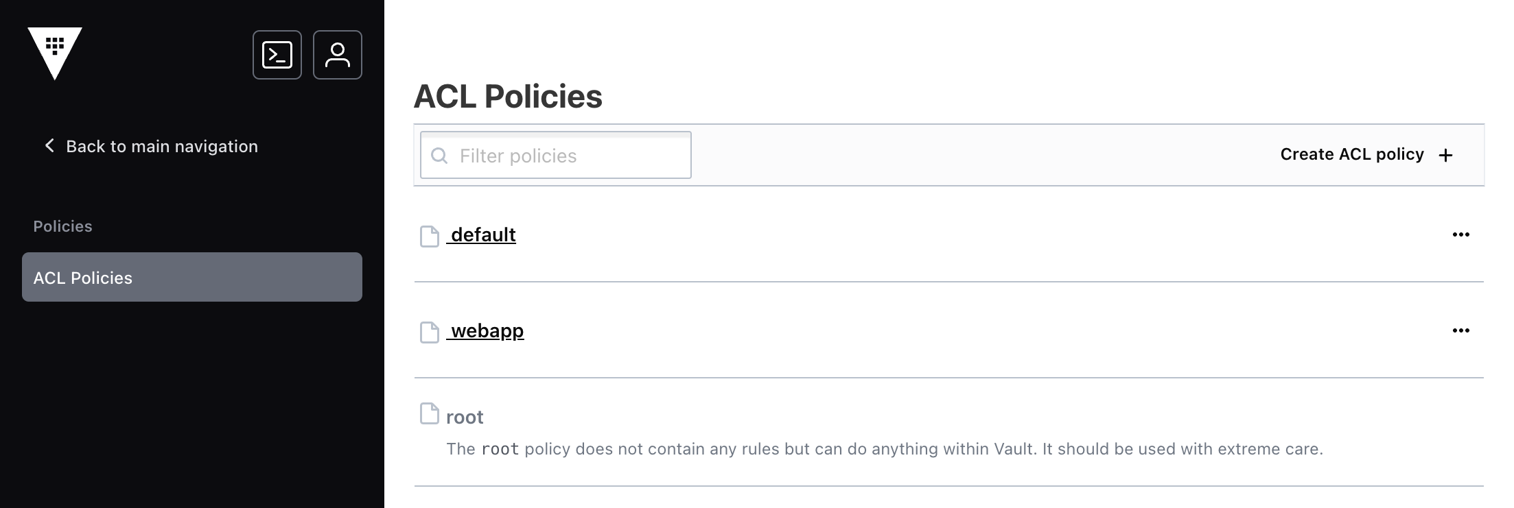 policy index with new
policy